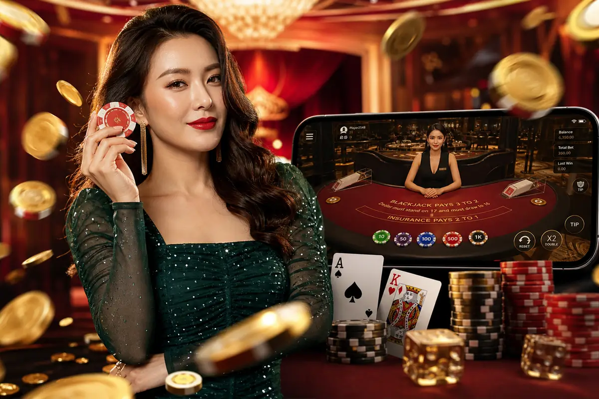 inwa8 အွန်လိုင်းကာစီနို Live Dealer